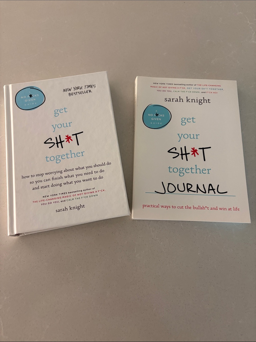 Sarah Knight "Get Your Sh*t Together" Hardcover + Journal
